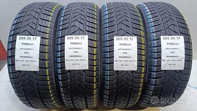 4 GOMME 205 55 17 PIRELLI INV RIF 3723