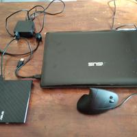 PC portatile ASUS K52F - 4 gb Ram - 500 H.D. Sata