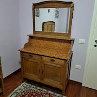 CAMERA DA LETTO MEZZA PIAZZA COMPLETA con MATERASS