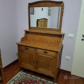 CAMERA DA LETTO MEZZA PIAZZA COMPLETA con MATERASS