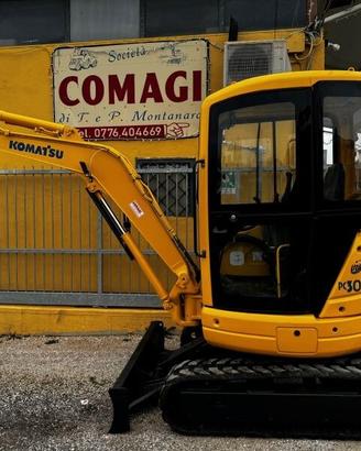 Miniescavatore komatsu pc 30 mrx girosagoma