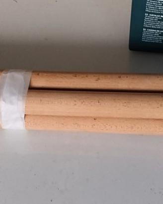 Gambe alte in legno per seggiolone IKEA ANTILOP