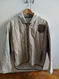 Giacca Vintage Rider Grigio Taglia M uomo