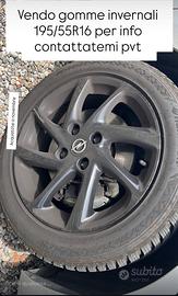 Gomme auto invernali senza cerchi .