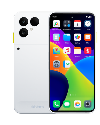 Fairphone 6 bianco, con /e/OS, nuovo e sigillato