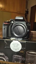 Nikon D3300 con 18-55 e 55-200