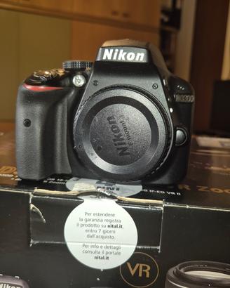 Nikon D3300 con 18-55 e 55-200