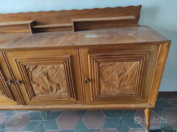 1 credenza vintage anni 50