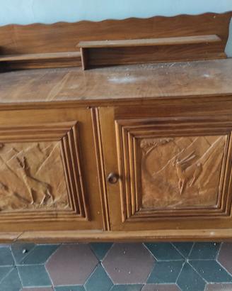1 credenza vintage anni 50