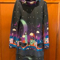 Vestito gatti blu