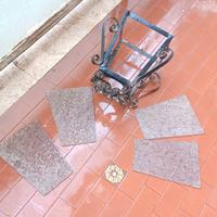 LAMPIONE GRANDE IN FERRO BATTUTO