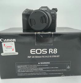 Canon EOS R8 + 24-50mm IS STM (Scatti 2.329) USATO