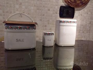 Set barattoli da cucina del 1930