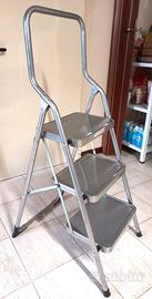 Scaletta pieghevole metallo 3 pedane