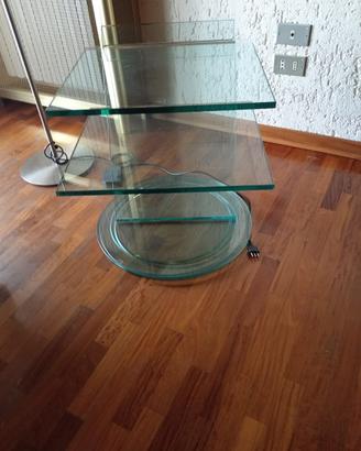 Tavolino in vetro anni ‘90