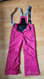 pantaloni sci 8 anni