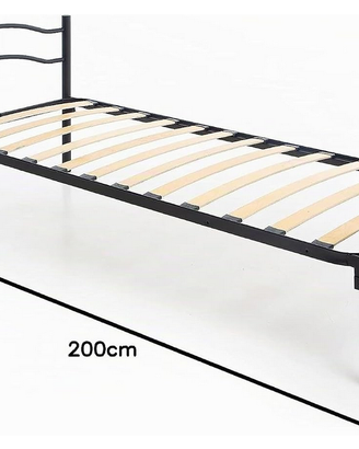 LETTO SINGOLO RETE A DOGHE 190x80