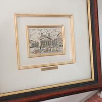 Vedute di Roma - QUADRI piastra argento