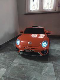 Auto Elettrica Bambini VW Beetle 12V Rossa
