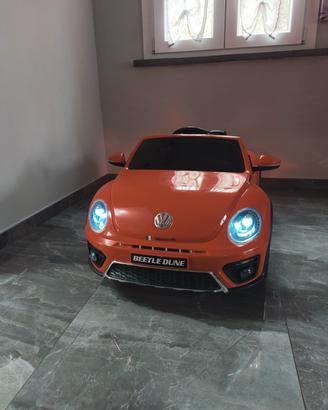 Auto Elettrica Bambini VW Beetle 12V Rossa