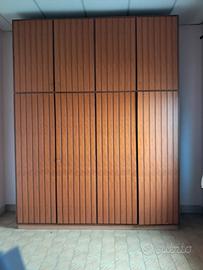 Armadio teak 4 ante 