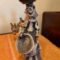 Due statuine Arte Sarda 