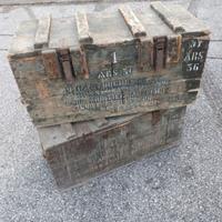 Casse munizioni artiglieria francesi WW2 - 2GM