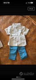 Completo camicia jeans