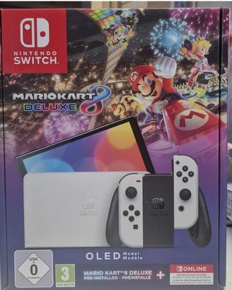 Nintendo switch oled mario kart 8