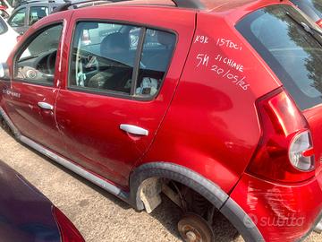 DACIA SANDERO STEPWAY 1.5 TD 2010 PER RICAMBI