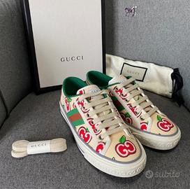 Scarpe da tennis GUCCI Tennis 1977 con stampa, t38