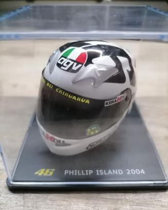 Mini Casco Valentino Rossi Phillip Island 2004