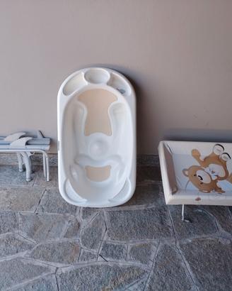 fasciatoio + vaschetta bagnetto