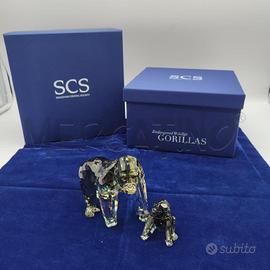 SWAROVSKI ENDANGERED WILDLIFE GORILLAS 000 117