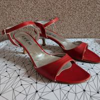 Sandali rossi n. 38 Made in Italy