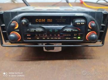 Autoradio vintage CGM