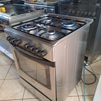 cucina a gas 4 fuochi ARISTON in acciaio inox