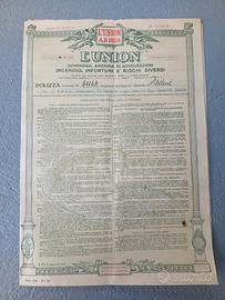assicurazione Union 1943