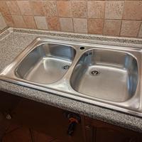 Lavandino cucina acciao inox