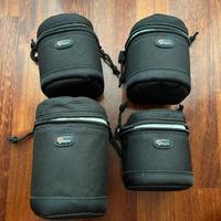 Custodie obiettivi Lowepro 7x8 e 7x12cm