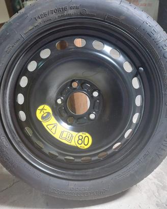 Ruotino di scorta Focus IV serie 5 fori 