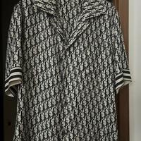 Camicia Dior Oblique in seta - Uomo