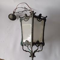 lampadario in ottone 