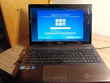 Notebook Asus 8Gb ram 2.2 GHz Win10