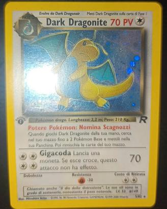Carta Pokemon Dark Dragonite