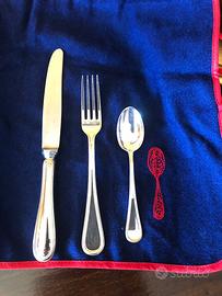 Posate d’argento stile inglese