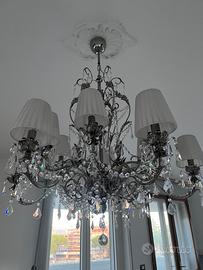 Lampadario Prearo 12 bracci