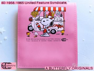 Portafoglio gomma Vintage Snoopy 1980