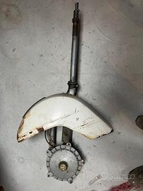 piantone forcella Vespa 125 PX 1982 completo