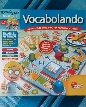 VOCABOLANDO GIOCO DA TAVOLO - NUOVO - 5-10 anni